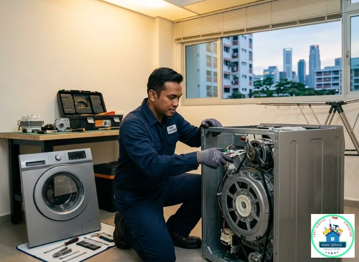 An image of Fast Service SG, a washing machine repair expert.